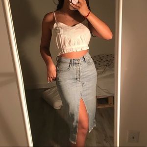 SIWY Mid Demin Skirt